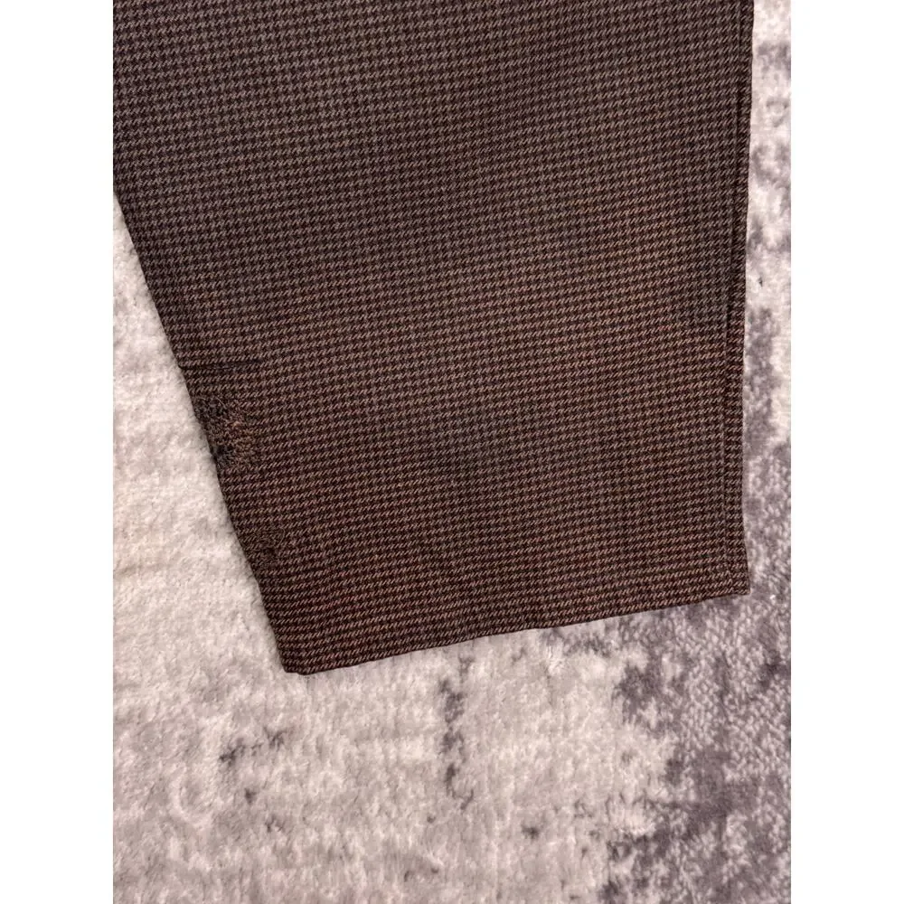 A Kind of Guise Pants 44 / US 30 Mens Cotton Herringbone Pleated *FLAWS*
